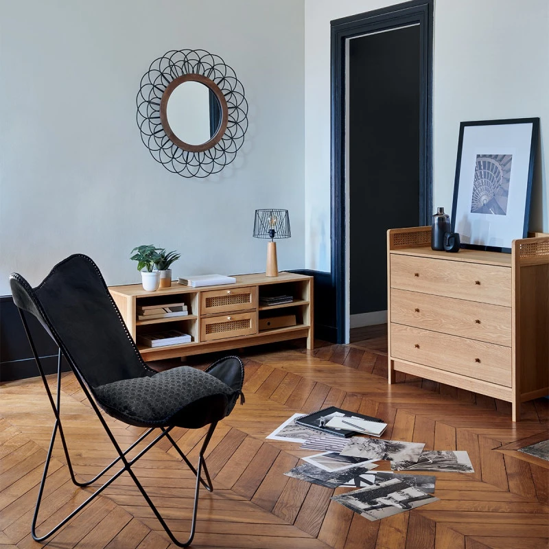 Commode 3 Tiroirs Cannage Arty Atmosphera 10 Commode 3 Tiroirs Cannage Arty Atmosphera – Image 8