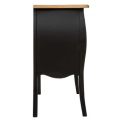 Commode 3 Tiroirs Chrysa Noire Atmosphera -Mobilier Soldes commode 3 tiroirs chrysa noire atmosphera 3