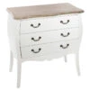 Commode 3 Tiroirs Nat Chrysa Atmosphera -Mobilier Soldes commode 3 tiroirs nat chrysa atmosphera