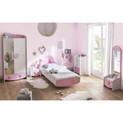 Demeyere Commode Enfant 4 Tiroirs Anastasia Rose Et Blanche 7 Demeyere Commode Enfant 4 Tiroirs Anastasia Rose Et Blanche -Mobilier Soldes commode enfant 4 tiroirs mulan rose et blanche 2