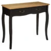 Console Chrysa Romantique Noire Atmosphera -Mobilier Soldes console chrysa romantique noire atmosphera