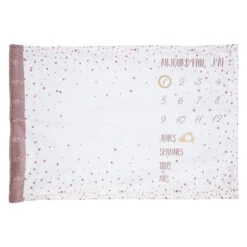 Couverture Photo Bébé étoiles Roses Atmosphera