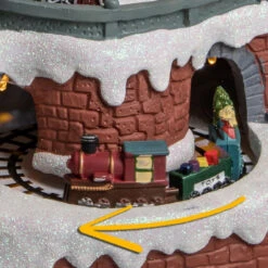 Déco Noël Gare Au Village Secteur Lumineux Musical Animé 9 Déco Noël Gare Au Village Secteur Lumineux Musical Animé -Mobilier Soldes deco noel gare au village secteur lumineux musical anime 3