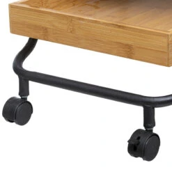 Desserte 3 Niveaux Bambou Et Métal 5Five 8 Desserte 3 Niveaux Bambou Et Métal 5Five -Mobilier Soldes desserte 3 niveaux bambou et metal 5five 2