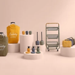 Desserte 3 Niveaux Kaki Trio 5Five 7 Desserte 3 Niveaux Kaki Trio 5Five -Mobilier Soldes desserte 3 niveaux kaki trio 5five 2