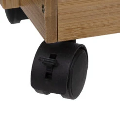 Desserte Bambou 4 Niveaux Avec Plateau 5Five -Mobilier Soldes desserte bambou 4 niveaux avec plateau 5five 2