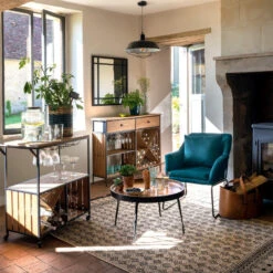 Desserte Bois Et Métal Bakos Atmosphera 10 Desserte Bois Et Métal Bakos Atmosphera -Mobilier Soldes desserte bois et metal bakos atmosphera 1