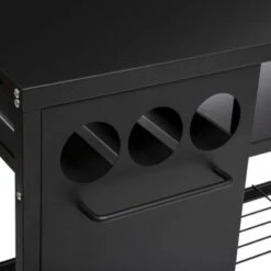 Desserte De Plancha Extérieure Noire Neka 13 Desserte De Plancha Extérieure Noire Neka -Mobilier Soldes desserte de plancha exterieure noire neka 2