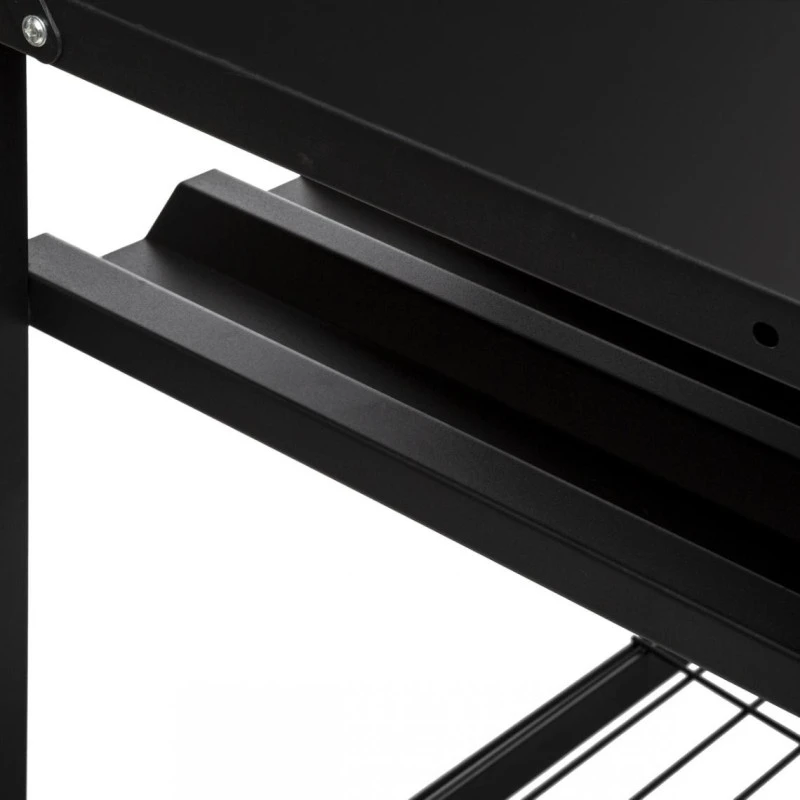 Desserte De Plancha Extérieure Noire Neka 9 Desserte De Plancha Extérieure Noire Neka – Image 7