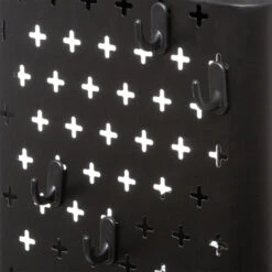 Desserte Métal Noir Roulettes 52 Cm 5five -Mobilier Soldes desserte metal noir roulettes 52 cm 5five 3