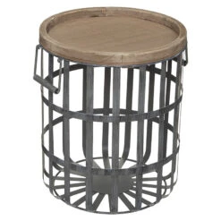 Ensemble De 2 Tables à Café Métal Facto Atmosphera -Mobilier Soldes ensemble de 2 tables a cafe metal facto atmosphera 2