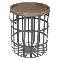 Ensemble De 2 Tables à Café Métal Facto Atmosphera -Mobilier Soldes ensemble de 2 tables a cafe metal facto atmosphera 3