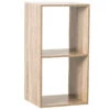 Etagère 2 Cases Mix Naturel 5Five -Mobilier Soldes etagere 2 cases mix modul naturel 5five