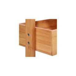Étagère 4 Cases En Bambou 5Five -Mobilier Soldes etagere 4 cases en bambou 1