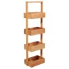 Étagère 4 Cases En Bambou 5Five -Mobilier Soldes etagere 4 cases en bambou