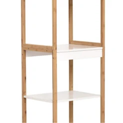 Etagère 6 Niveaux H180 Cm Bambou Nuovo -Mobilier Soldes etagere 6 niveaux h180 cm bambou nuovo 1