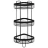 Etagère D'angle 3 Niveaux Métal Noir Mayaj 5Five 2 Etagère D'angle 3 Niveaux Métal Noir Mayaj 5Five -Mobilier Soldes etagere d angle 3 niveaux metal noir mayaj 5five