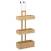 Etagère De Porte 3 Niveaux Bambou 5Five -Mobilier Soldes etagere de porte 3 niveaux bambou 5five