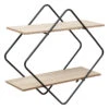 Etagère Murale Métal Et Bois Nena Atmosphera 1 Etagère Murale Métal Et Bois Nena Atmosphera -Mobilier Soldes etagere metal et bois nena atmosphera