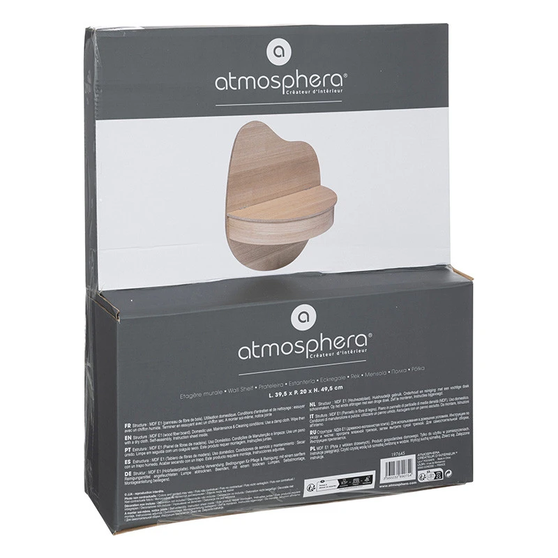 Etagère Murale MDF Giuseppe Atmosphera 5 Etagère Murale MDF Giuseppe Atmosphera – Image 3