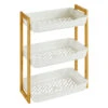 Etagère Petit Format 3 Niveaux Blanc Bambou Natureo 5five 1 Etagère Petit Format 3 Niveaux Blanc Bambou Natureo 5five -Mobilier Soldes etagere petit format 3 niveaux blanc bambou natureo 5five
