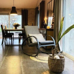 Fauteuil à Bascule Nevada Noir Graphite Hespéride 13 Fauteuil à Bascule Nevada Noir Graphite Hespéride -Mobilier Soldes fauteuil a bascule nevada noir graphite hesperide 5