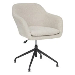 Fauteuil De Bureau Ajustable Spica Beige Atmosphera