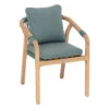 Fauteuil De Jardin Papouasie Acacia Vert Olive Hespéride -Mobilier Soldes fauteuil de jardin papouasie acacia vert olive hesperide