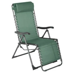 Fauteuil Détente D'extérieur Hespéride Silos Vert Olive -Mobilier Soldes fauteuil detente d exterieur hesperide silos vert olive 1 1