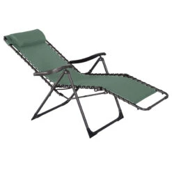Fauteuil Détente D'extérieur Hespéride Silos Vert Olive -Mobilier Soldes fauteuil detente d exterieur hesperide silos vert olive 1 2