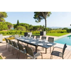 Fauteuil Empilable Piazza Hespéride Anthracite/graphite 17 Fauteuil Empilable Piazza Hespéride Anthracite/graphite -Mobilier Soldes fauteuil empilable piazza hesperide anthracite graphite 1 7