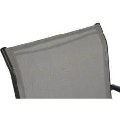 Fauteuil Empilable Piazza Hespéride Galet/graphite -Mobilier Soldes fauteuil empilable piazza hesperide galet graphite 3