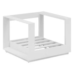 Fauteuil Extérieur 1 Place Allure Blanc Hespéride 11 Fauteuil Extérieur 1 Place Allure Blanc Hespéride -Mobilier Soldes fauteuil exterieur 1 place allure blanc hesperide 4