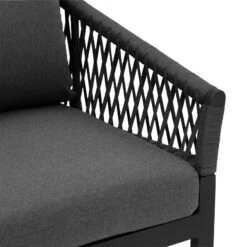 Fauteuil Extérieur 1 Place Oriengo Anthracite Hespéride 11 Fauteuil Extérieur 1 Place Oriengo Anthracite Hespéride -Mobilier Soldes fauteuil exterieur 1 place oriengo anthracite hesperide 4