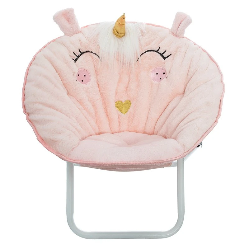 Fauteuil Pliant Enfant Licorne Rose Atmosphera 5 Fauteuil Pliant Enfant Licorne Rose Atmosphera – Image 3