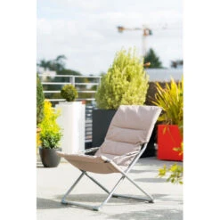 Fauteuil Relax Milos Taupe Hespéride -Mobilier Soldes fauteuil relax milos taupe hesperide 4