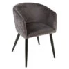 Fauteuil Séjour Marlo Gris Atmosphera 2 Fauteuil Séjour Marlo Gris Atmosphera -Mobilier Soldes fauteuil sejour marlo gris atmosphera