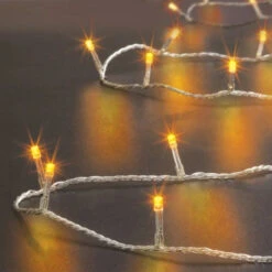 Guirlande Lumineuse 100 LED 10 Mètres Blanc Chaud Secteur