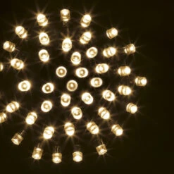 Guirlande Programmable 500 LED 50 Mètres Blanc Chaud FV