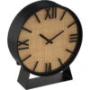 Horloge à Poser Cannage Et Métal Luc Atmosphera 2 Horloge à Poser Cannage Et Métal Luc Atmosphera -Mobilier Soldes horloge a poser cannage et metal luc atmosphera