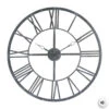 Horloge Chiffres Romains Vintage 70 Cm Gris Atmosphera