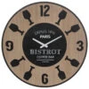 Horloge D57 Bistrot En Bois Lais Atmosphera -Mobilier Soldes horloge d57 bistrot en bois lais atmosphera