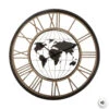 Horloge Métal D67 Monde Atmosphera -Mobilier Soldes horloge metal d67 monde atmosphera