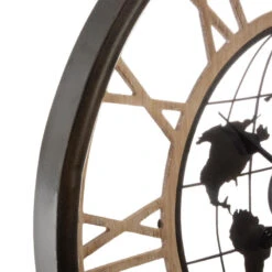 Horloge Métal D67 Monde Atmosphera -Mobilier Soldes horloge metal d67 monde atmosphera 3