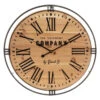 Horloge Métal Et Bois D58 Colonial Atmosphera -Mobilier Soldes horloge metal et bois d58 colonial atmosphera