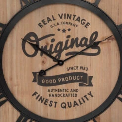 Horloge Métal Et Bois Pouli D58 Atmosphera 9 Horloge Métal Et Bois Pouli D58 Atmosphera -Mobilier Soldes horloge metal et bois pouli d58 atmosphera 3