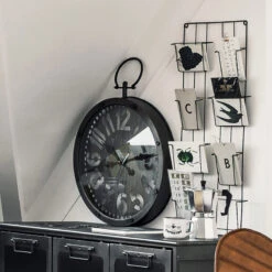 Horloge Métal Gousset D45 Atmosphera -Mobilier Soldes horloge metal gousset d45 atmosphera 2