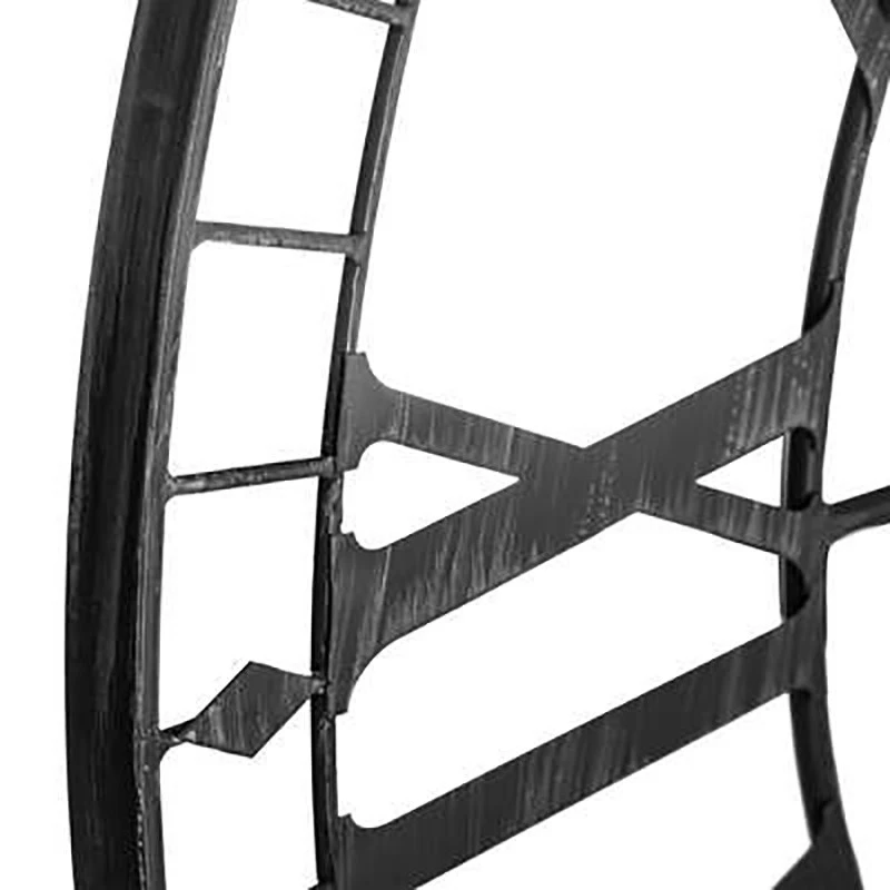 Horloge Murale Géante D88 Noir Atmosphera 4 Horloge Murale Géante D88 Noir Atmosphera – Image 2