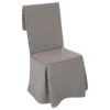 Housse De Chaise Coton Gris Atmosphera -Mobilier Soldes housse de chaise coton gris atmosphera