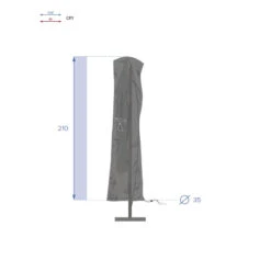 Housse Parasol Décentré Hespéride Petit Modèle Taille S 8 Housse Parasol Décentré Hespéride Petit Modèle Taille S -Mobilier Soldes housse parasol decentre hesperide petit modele taille s 1